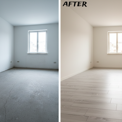 Wood Grain Self-Adhesive Floor & Wall Stickers