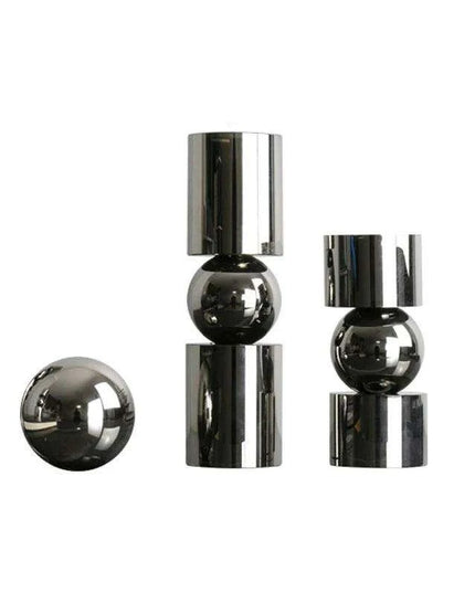 Charming Nordic Crystal Candle Holders Set - Enhance Your Dining Experience