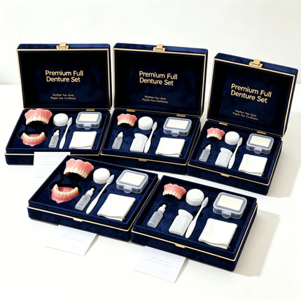 Shop1102854268 Comfort Fit Silicone Denture Kit - Realistic Daily Wear