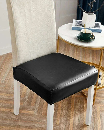 Svetanya Waterproof PU Leather Chair Covers - Elastic Slipcovers for Stylish Furniture Protection