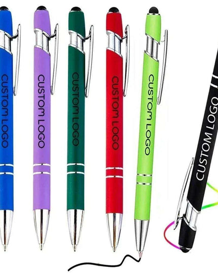 Personalized Engraved Metal Ballpoint Pen Set of 50