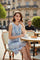 Blue Floral Water Soluble Lace Dress Women Summer Sleeveless O Neck Slim Elegant Tank Dress blue-floral-water-soluble-lace-dress-women-summer-sleeveless-o-neck-slim-elegant-tank-dress