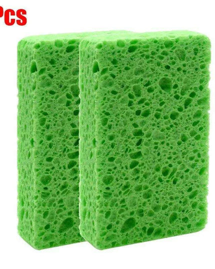 Vibrant Double-Sided Reusable Cleaning Sponges for Kitchen & Home – Choose from 1, 2, or 6 Pack Options