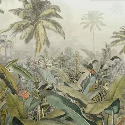 Decorative Wallpaper Store Vintage Southeast Asian Tropical Wallpaper