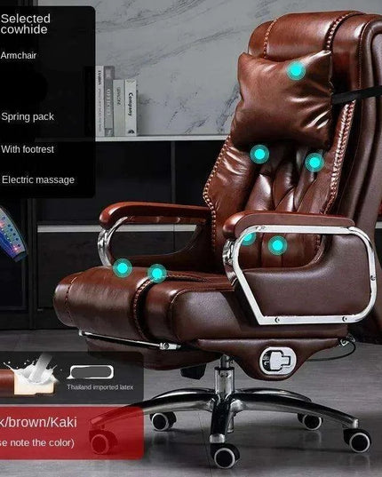 Executive Luxury Leather Office Chair for Unmatched Comfort