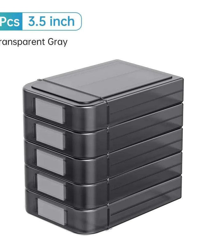 Drive Guardian 5-Pack Hard Drive Protection and Organization Set with Custom Labels