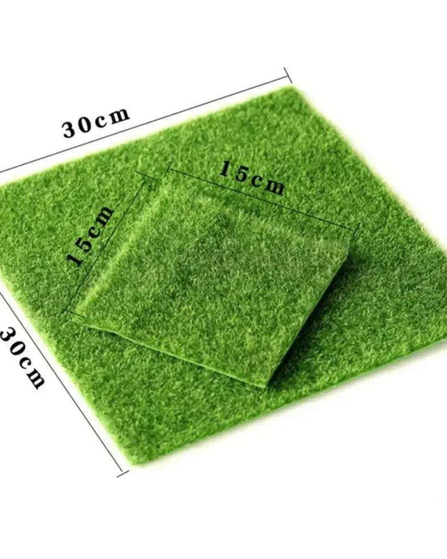 Lush Faux Mini Moss Grass for DIY Terrariums and Enchanting Fairy Gardens