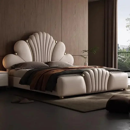 Modern Bed Frame with Optional Bedside Cabinets — 150 / 180 / 200cm Widths