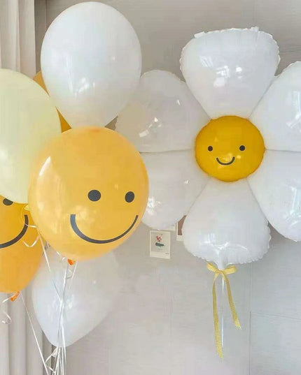 Daisy Dreams Celebration Decor Bundle with Banners, Straws, Stickers, and Labels for Unforgettable Events