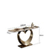Elegant Italian Minimalist Slate Console Table - A Touch of Modern Luxury for Your Home