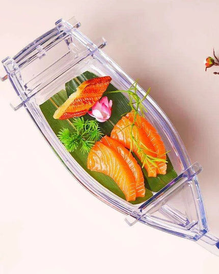 Elegant Sushi Boat Platter Set - Versatile Serving Dish for Asian Cuisine