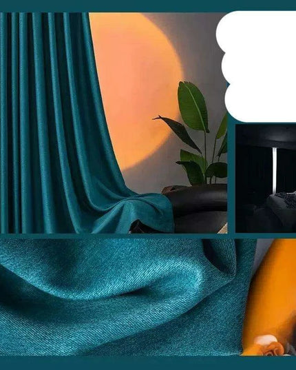 Luxury Soundproof Linen Drapes - Premium Noise Isolation and Total Privacy Solution