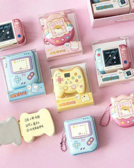 Whimsical Game Console Sticky Notes for Fun Organization