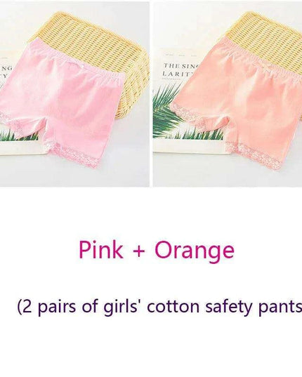Adorable Cartoon Cotton Briefs for Girls - 2-Piece Underwear Set (Ages 2-11)