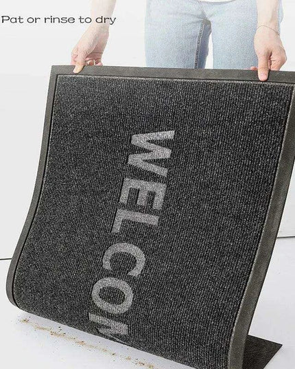 Premium Absorbent Polyester Fiber Door Mat for Ultimate Floor Safety