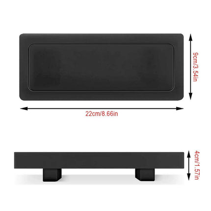 Stylish Silicone Storage Tray for Modern Bathroom and Kitchen Organization