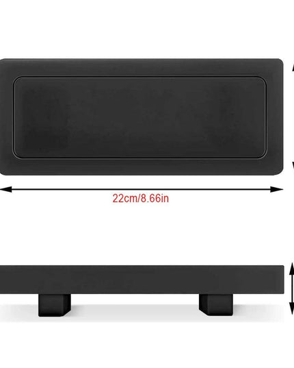 Stylish Silicone Storage Tray for Modern Bathroom and Kitchen Organization