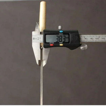 Stainless Steel BBQ Skewers with Ergonomic Wooden Handles for Perfect Grilling