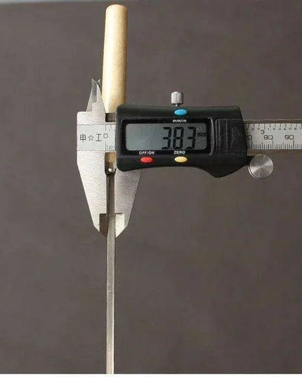 Stainless Steel BBQ Skewers with Ergonomic Wooden Handles for Perfect Grilling