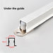 Damping Buffered Suspension Wheel Sliding Door Rail Kit - Smooth and Silent Operation