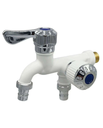 Dual-Function Faucet Adapter for Home and Bathroom Enhancement