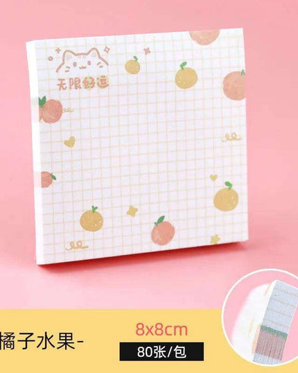 Playful Pets and Fruits Sticky Notes Set: Fun Organization for All