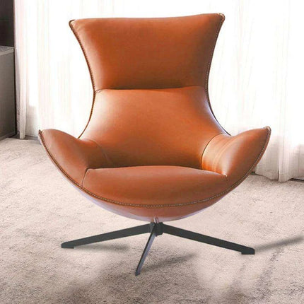 Scandinavian Leather Lounge Chair: A Stylish Seating Solution for Modern Comfort