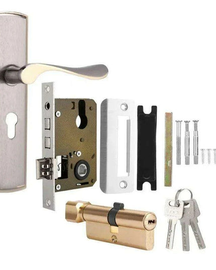 Silent Aluminum Smart Lock - Elegant Home Security Solution