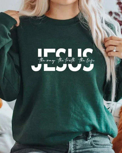 Faithful Journey Christian Hoodie - Stylish Jesus Sweatshirt for Women