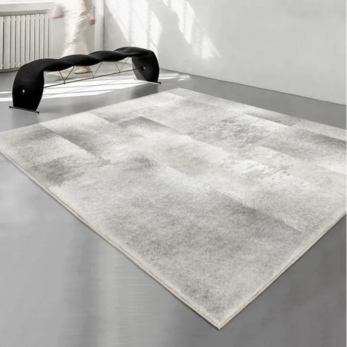 Luxurious Solid Color Polyester Carpet with Anti-Slip Design