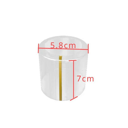 HARDIRON 100pcs Gold Striped Heat Sealing Film for Glass Bottles