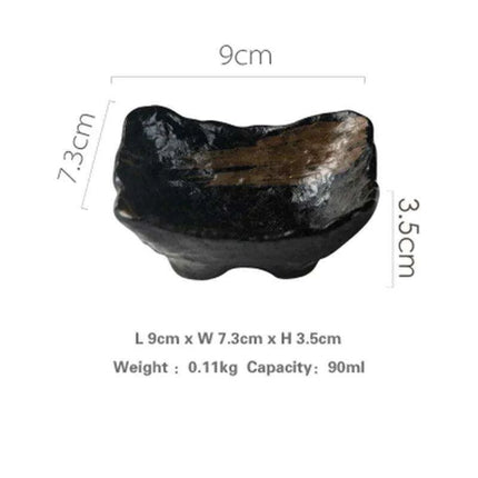 Elegant Artisan Japanese Ceramic Appetizer Plates: Elevate Your Dining Aesthetic with Unique Tableware