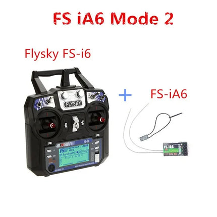 FLYSKY FS-i6 2.4G 6CH Radio Transmitter with IA6B Receiver for Drones