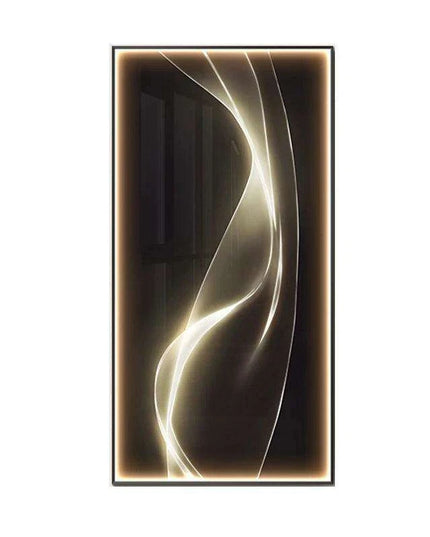 Luxe Crystal and Aluminum LED Wall Sconce with Porcelain Detailing