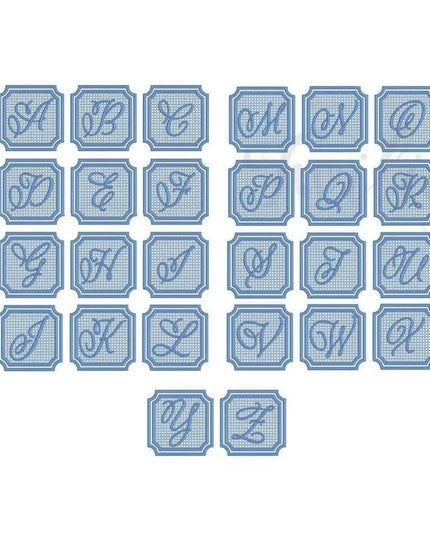 Elegantly Embroidered Camellia Monogrammed Cocktail Napkin Set - A Touch of Victorian Luxury for Your Table