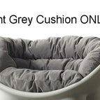light grey cushion