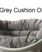 light grey cushion