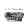 light grey cushion