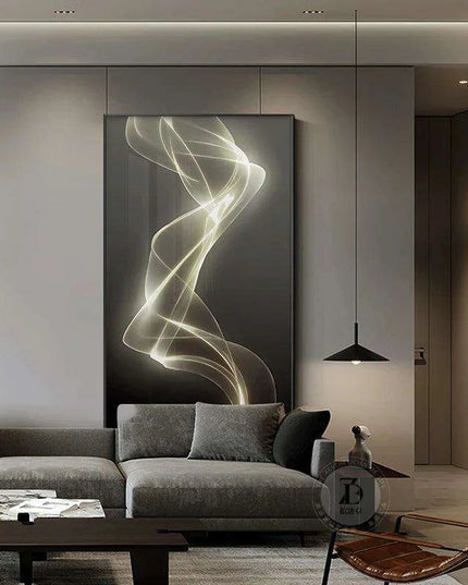 Luxe Crystal and Aluminum LED Wall Sconce with Porcelain Detailing