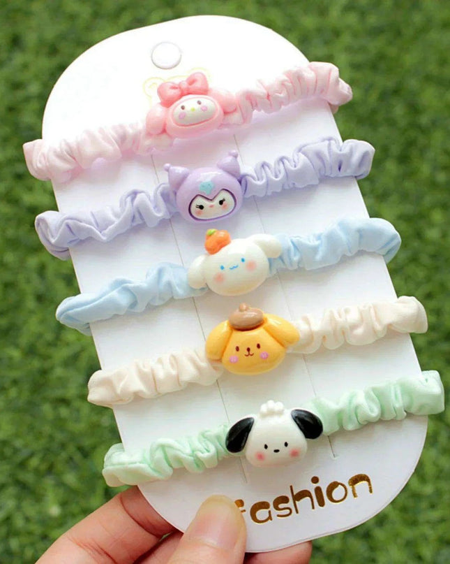 Charming Sanrio Character Hair Ties: Add a Touch of Kawaii to Your Look