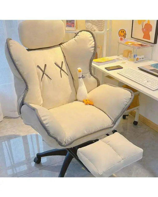 Ergonomic Adjustable Recliner Office Chair for Enhanced Work and Study Comfort