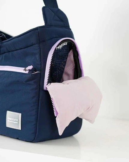 Stylish Crossbody Pet Carrier Bag for Small to Medium Dogs - Your Perfect Travel Buddy with Versatile Carrying Options
