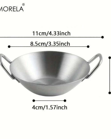 Korean Cuisine Stainless Steel Seasoning Bowls: Elegant Essential for Fine Dining