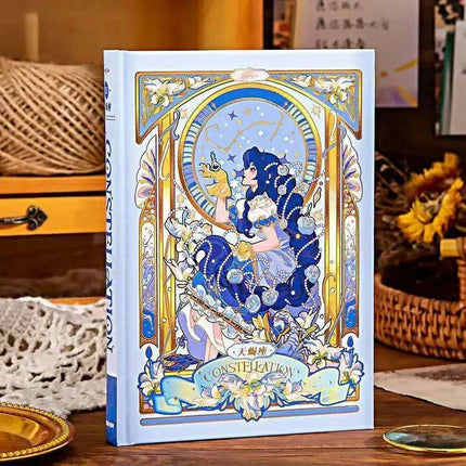 Stellar Whimsy Hardcover Journal – Colorful, Inspiring, and Imaginative Notebook