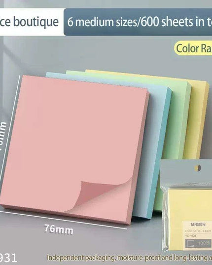 Colorful Kawaii Sticky Notes - Fun and Functional Memo Stickers for a Cheerful Workspace