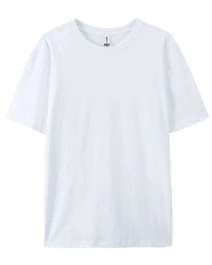 Unisex 280g Cotton Crewneck T-shirt - 20 Vibrant Colors Available, Short Sleeve Loose Fit