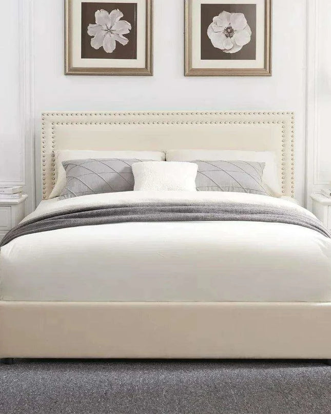 Chic Velvet Storage Bed with Adjustable Headboard and Spacious Drawers