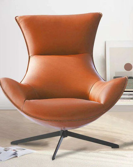 Scandinavian Leather Lounge Chair: A Stylish Seating Solution for Modern Comfort