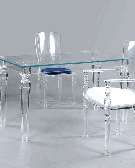 Modern Elegance Transparent Acrylic Event Table
