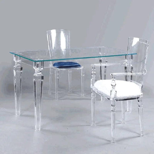 Modern Elegance Transparent Acrylic Event Table